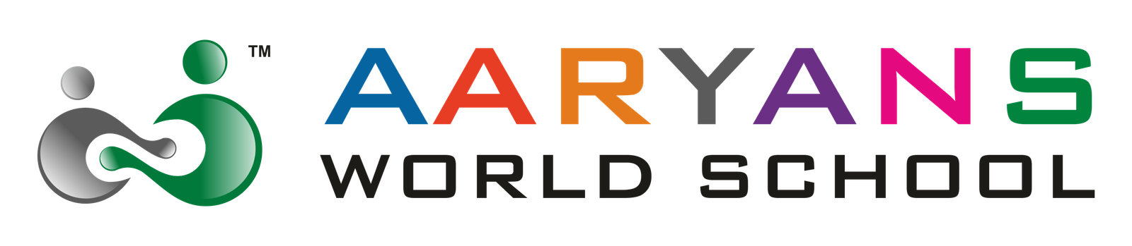 AARYANS WORLD SCHOOL, WARJE logo